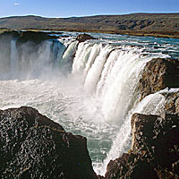 Goðafoss or "God Falls"