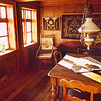 Village of Skógar Traditional Building Interior