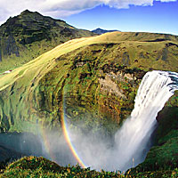 Skógafoss From The Top