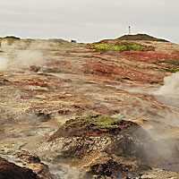 Hveragerdi Area Steam Vents and Lighthouse