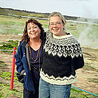 Pamela and Martina